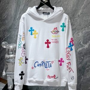 Chrome Hearts Multicolor Graphic Hoodie